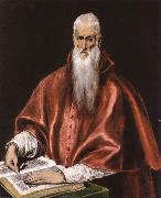 El Greco St Jerome as Cardinal china oil painting artist